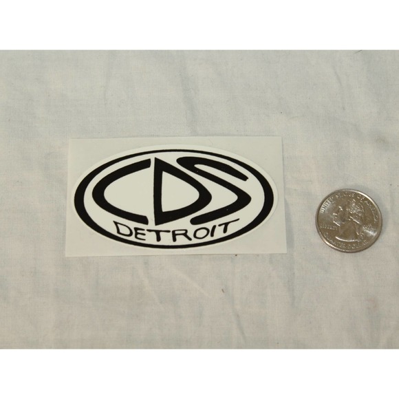 CDS Detroit Grind Plates Vintage Inline Aggressive Rollerblade Logo Sticker - Picture 3 of 3